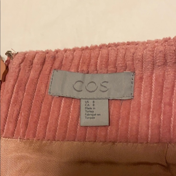 Pink cord skirt - Picture 2 of 3